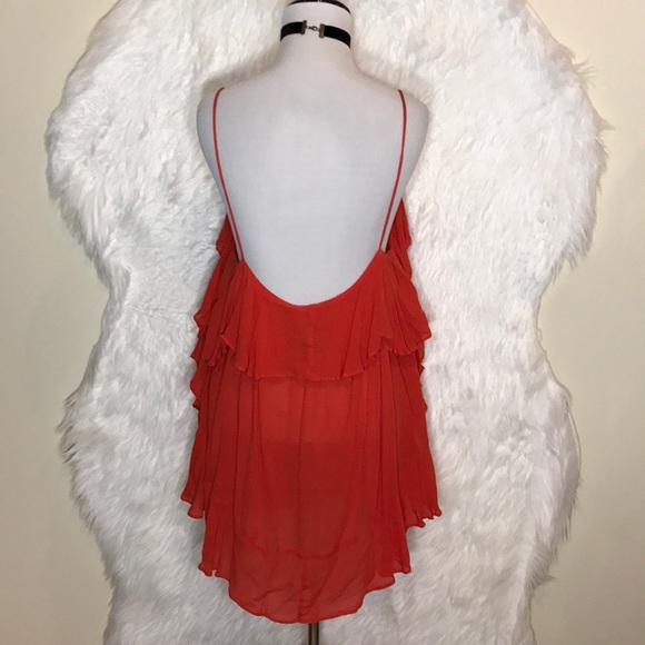 Free People Cascade Coral Top - Picture 6 of 7